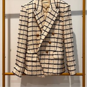 LAGENCE TWEED BLAZER JACKET